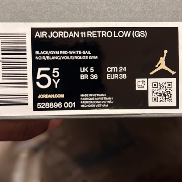 Kids Air Jordan Retro Low 11 - Picture 7 of 7